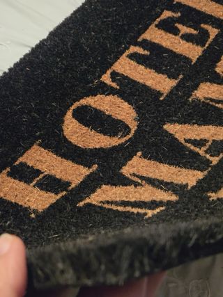 Tapete Entrada Hotel Mama Fibra Coco