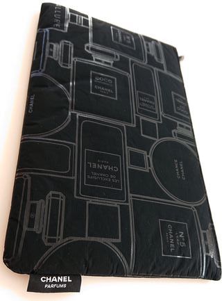 Trousse makeup pouch Chanel 27 x 16 cm NUOVA nera