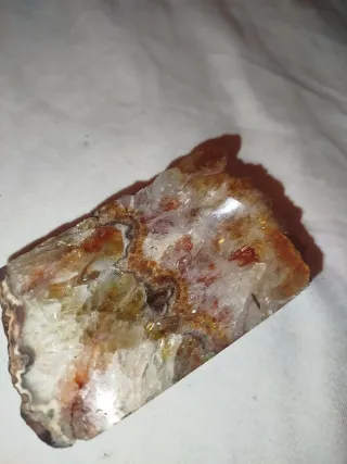 Cenicero de cuarzo con vetas