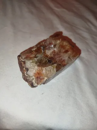 Cenicero de cuarzo con vetas