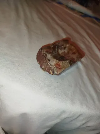 Cenicero de cuarzo con vetas