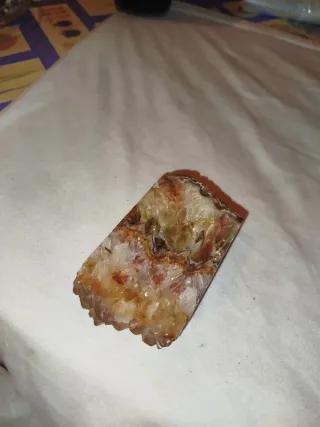 Cenicero de cuarzo con vetas