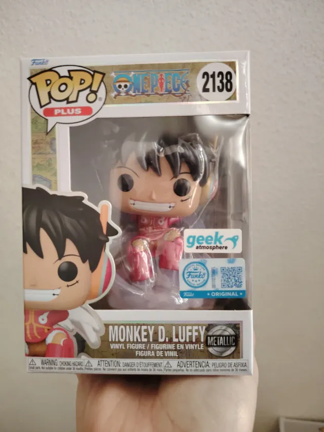 Funko Pop! Luffy Egghead Metallic 2138