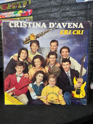 Lotto 5 Vinili Cristina D'Avena