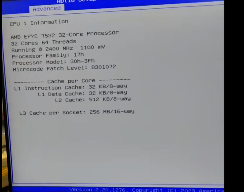 2× EPYC 7282 + 128GB DDR4 ECC afbeelding 2