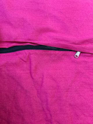 Funda Cojín Redonda Artesanal Multicolor