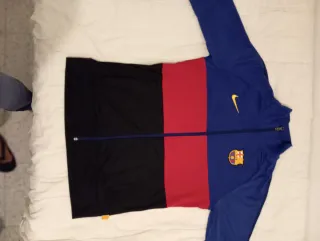 Sudadera FC Barcelona Nike Azul y Roja