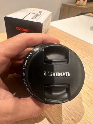 Objetivo Canon EF 50mm f/1.8 II