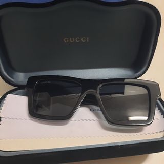 Occhiali da sole Gucci unisex neri/grigi