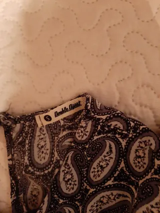 Vestido ligero estampado paisley