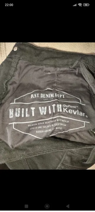 Pantalón Moto Mujer RST Negro