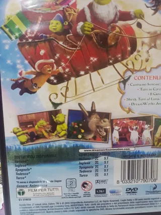 Shrek Shrekkati per le Feste DVD