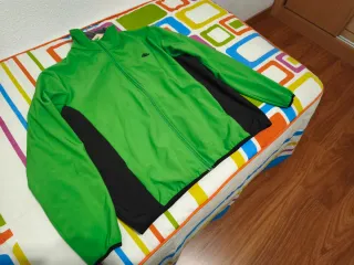 Chaqueta polar Iturri verde y gris Talla XL