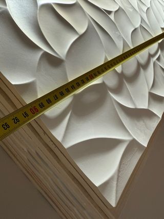 Azulejo Porcelanosa Blanco 3D