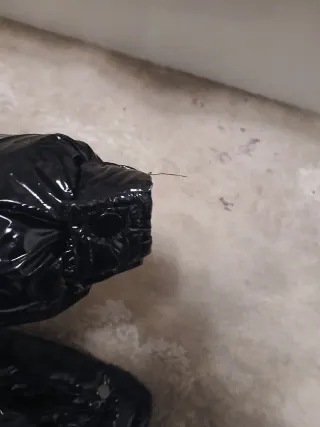 Chaqueta Moncler Negra Brillante