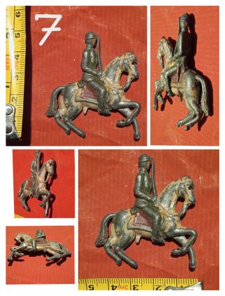 Soldatini piombo/stagno antichi come descritti