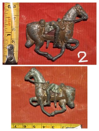 Soldatini piombo/stagno antichi come descritti