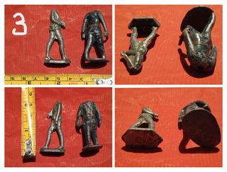 Soldatini piombo/stagno antichi come descritti