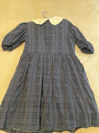 Vestido estilo baby doll azul