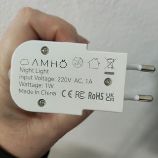 Luz Nocturna Infantil con sensor, multicolor