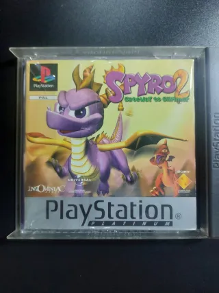 Spyro 2 Gateway to Glimmer PS1 Pal Multilingua