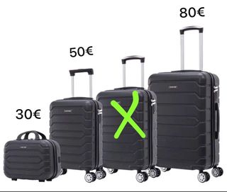 Maletas Negras Nuevas