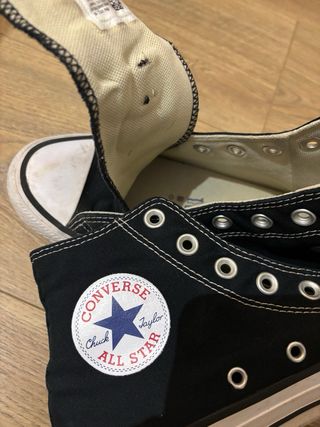 Converse All Star Negras Talla 37,5