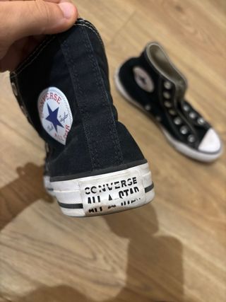 Converse All Star Negras Talla 37,5