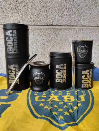 Set Mate Boca Juniors Completo