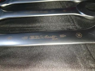 Juego 12 llaves fijas Ega Master en manta