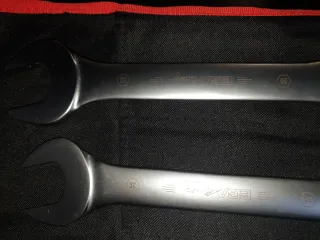 Juego 12 llaves fijas Ega Master en manta