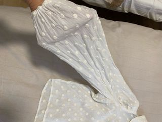 Blusa Zara lunares bordados