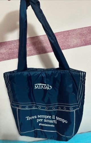 Borsa shopper Le Pandorine blu