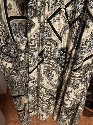 Vestido largo estampado CORTEFIEL