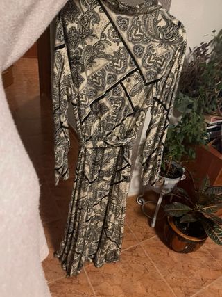 Vestido largo estampado CORTEFIEL