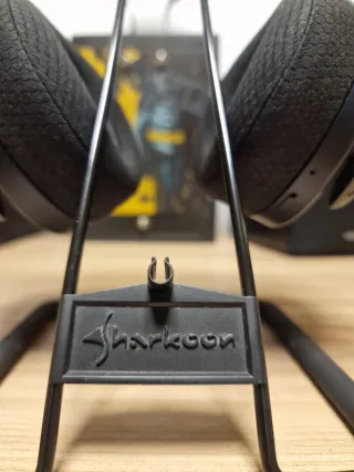 Soporte Auriculares Sharkoon X-Rest Pro Negro