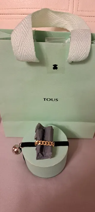 Anillo Tous Love Plata Baño de oro 18 kt