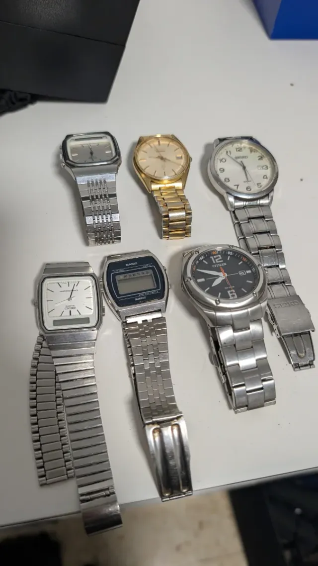 Lote 6 Relojes Pulsera