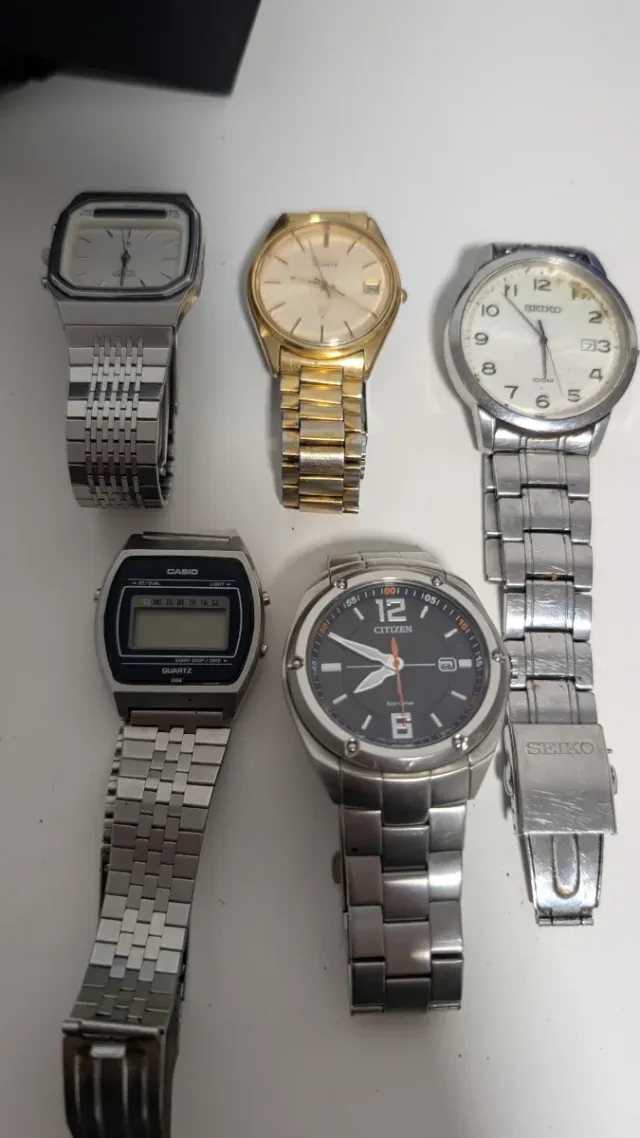 Lote 6 Relojes Pulsera