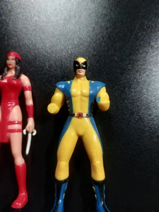Set 3 Figure Marvel: Daredevil, Wolverine, Capitan