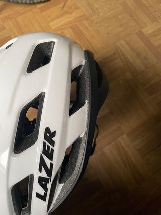 Casco Lazer Blanco Nuevo talla M