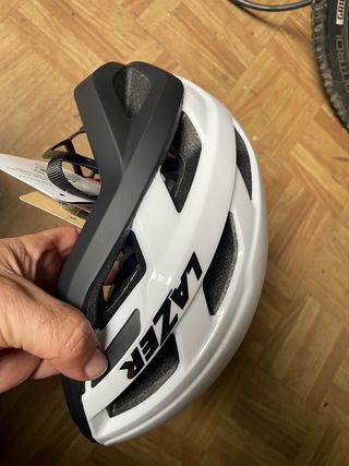 Casco Lazer Blanco Nuevo talla M