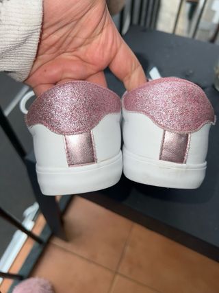 Zapatillas Polo Ralph Lauren Blancas y Rosas