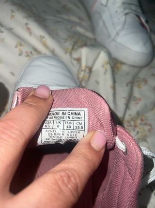 Zapatillas Polo Ralph Lauren Blancas y Rosas