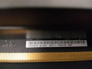 Tarjeta Gráfica ASUS 1070 versión turbo de 8 G