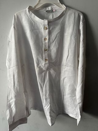 Blusa Mao Gary's Blanca Talla M