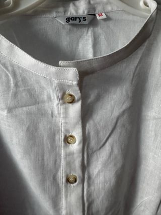 Blusa Mao Gary's Blanca Talla M