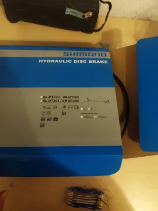 Freno Hidráulico Trasero Bicicleta