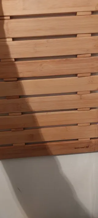 Alfombra de bambú para baño 50x50 Piera Canals