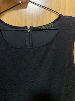 Vestido fiesta negro GREEN COAST